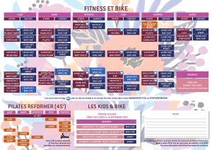 Planning studio vitaforme septembre 2026